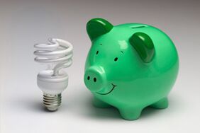 Et -énergie - rosette pour économiser de l'énergie