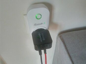 Expérience dans l'utilisation de l'utilisation et de l'énergie des prises)